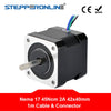 Nema 17 Stepper Motor 40mm Nema17 Bipolar Stepping Motor 2A 45Ncm 1m Cable( 17HS16-2004S1) 4-lead for 3D Printer CNC Robot | Vimost Shop.
