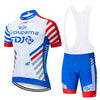 Pro Team FDJ Cycling Jersey 20D Bib Set MTB Uniform Bike Clothing Quick Dry Bicycle Wear Clothes Mens Short Maillot Culotte | Vimost Shop.