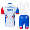 Pro Team FDJ Cycling Jersey 20D Bib Set MTB Uniform Bike Clothing Quick Dry Bicycle Wear Clothes Mens Short Maillot Culotte | Vimost Shop.