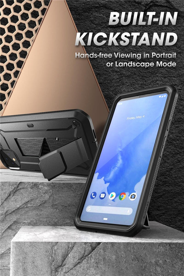 Google Pixel 4 Case (2019) UB Pro Full-Body Rugged Holster Clip Protective Cover with Built-in Screen Protector | Vimost Shop.