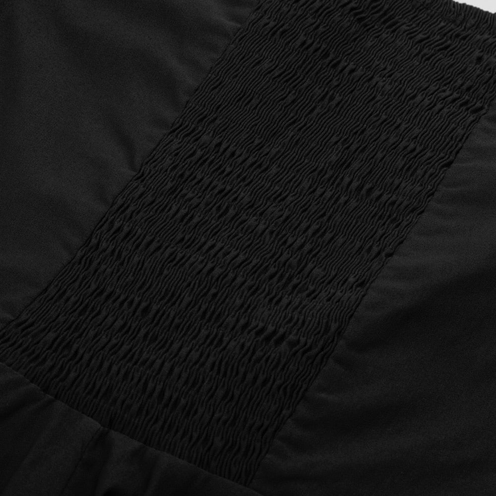 Elegant dress Retro Vintage women 50s 60s pleated plain Color Short Sleeve Off Shoulder knee Flared A-Line party Dress vestido