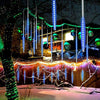 30CM 50CM Waterproof LED Meteor Shower Rain Lights Falling String Lights Decoration Light Party Christmas Lights Connectable | Vimost Shop.