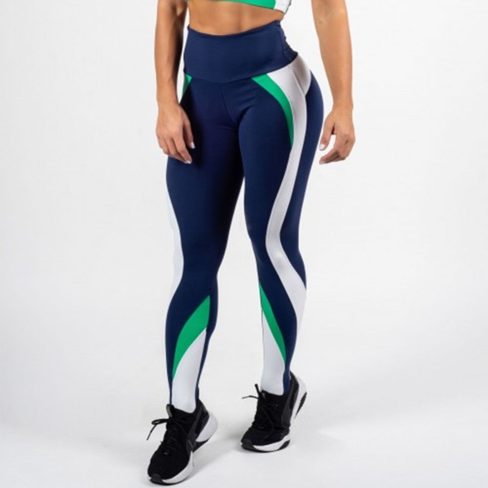 Fashion Sporting Breathable Fitness Leggings Women High Waist Sportswear Workout Legging Push Up Women Elastic Force Legging | Vimost Shop.