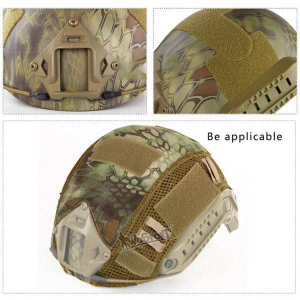 Tactical Military Helmet Covers Camouflage Cover Airsoft Paintball Shooting Helmet Accessory For FAST MH/PJ Helmet New | Vimost Shop.