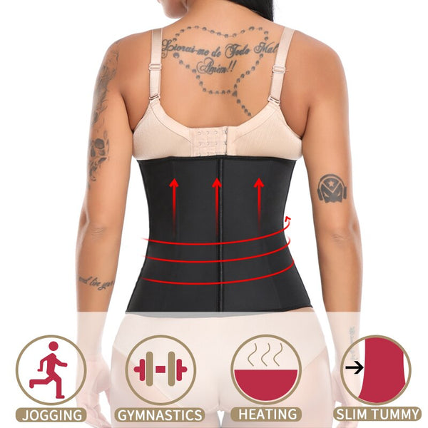 Waist Trainer Woman Slimming Sheath Weight Loss Shapewear Body Shaper Tummy Reducing Girdles Belly Shapers Modeling Belt Corset | Vimost Shop.