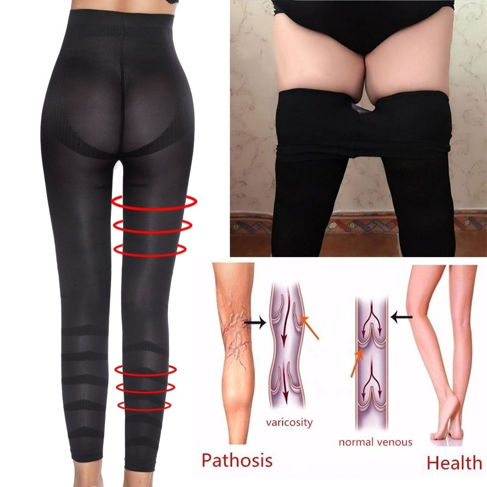 Women High Waist Leggings Tummy Control Shaper Tight Pants Shapewear Shaping Legins Workout Fitness Running Jeggings | Vimost Shop.