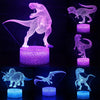7/16 Color Change Night Light Remote & Touch Control 3D LED Night Light Dinosaur Lamp 3D Christmas Kids Gift LED Table Lamp | Vimost Shop.