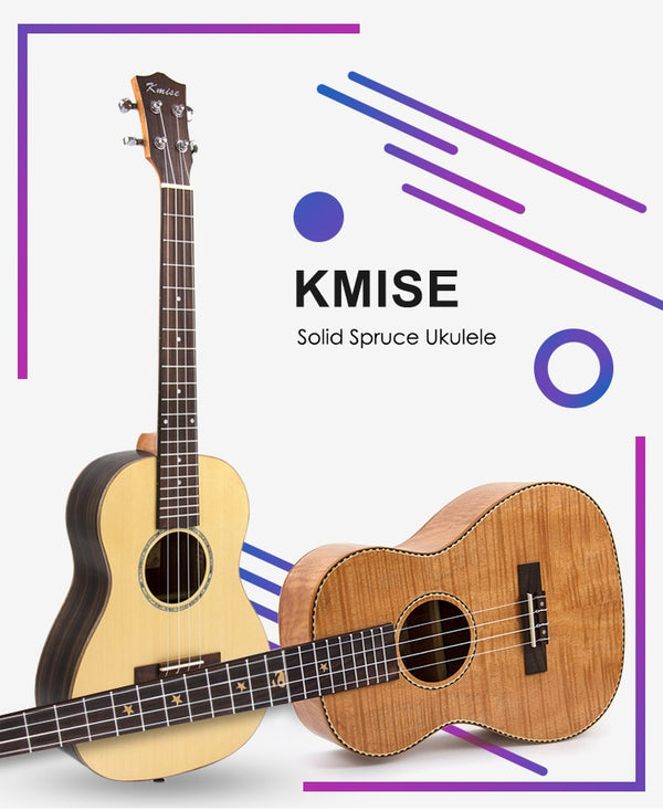 Kmise Baritone Ukulele 30 Inch Mahogany Ukelele Uke 4 String Hawaii Guitar | Vimost Shop.