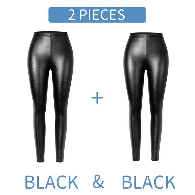 PU Faux Leather Legging Sexy Thin Black Women Leggings New Fashion Stretchy Fitness Casual Pants Warm Waterproof Skinny Push Up | Vimost Shop.
