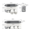 Toothbrush Holder Automatic Bathroom Accessories Set Electric Toothbrush Toothpaste Squeezer Toothpaste Dispenser Wall Mounted | Vimost Shop.