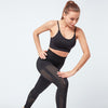 Sexy Hollow Out Seamless Sport Fitness Leggings Women Hip Enhancing Squat Proof Athletic Workout Gym Tights Yoga Pant