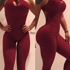 Female Yoga Set Women Tracksuit Sexy Jumpsuit 1PC Workout Gym | Vimost Shop.