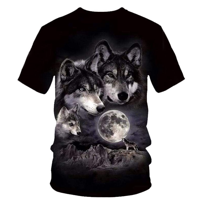 Wolf T shirt Women Snow Clothing Jungle Tshirt Tops Clothes 3d T-shirt Womens Hip hop Sexy Top Tee Female | Vimost Shop.
