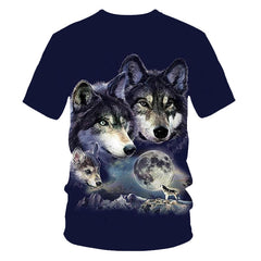 Wolf T shirt Women Snow Clothing Jungle Tshirt Tops Clothes 3d T-shirt Womens Hip hop Sexy Top Tee Female | Vimost Shop.