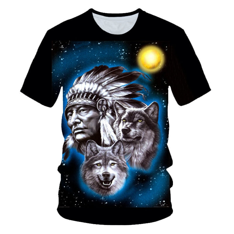 Wolf T shirt Women Snow Clothing Jungle Tshirt Tops Clothes 3d T-shirt Womens Hip hop Sexy Top Tee Female | Vimost Shop.