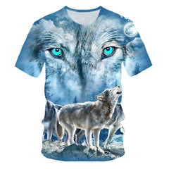 Wolf T shirt Women Snow Clothing Jungle Tshirt Tops Clothes 3d T-shirt Womens Hip hop Sexy Top Tee Female | Vimost Shop.