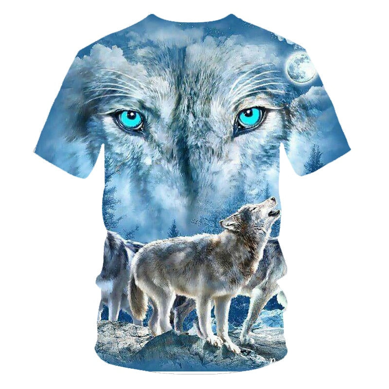 Wolf T shirt Women Snow Clothing Jungle Tshirt Tops Clothes 3d T-shirt Womens Hip hop Sexy Top Tee Female | Vimost Shop.