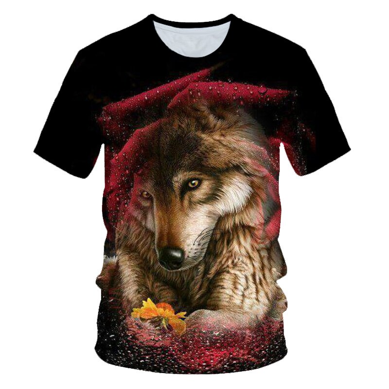 Wolf T shirt Women Snow Clothing Jungle Tshirt Tops Clothes 3d T-shirt Womens Hip hop Sexy Top Tee Female | Vimost Shop.