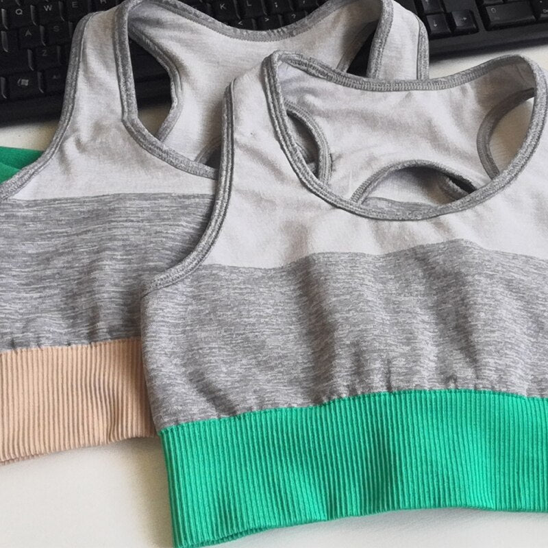 Seamless Patchwork Yoga Sets Women Fitness Clothing | Vimost Shop.