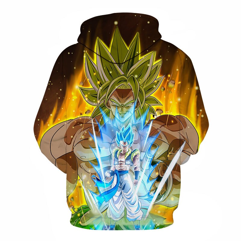 Dragon ball Anime 3D hoodies Men Women Hooded Sweatshirt Dragonball Son Goku Casual Pockets Streetwear Autumn Tops - Vimost Shop