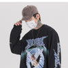 Pullover Casual Style Ancient Culture Painting O-neck Baggy All-match Cozy Streetwear | Vimost Shop.