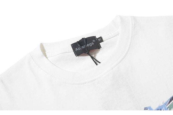 Pullover Casual Style Ancient Culture Painting O-neck Baggy All-match Cozy Streetwear | Vimost Shop.
