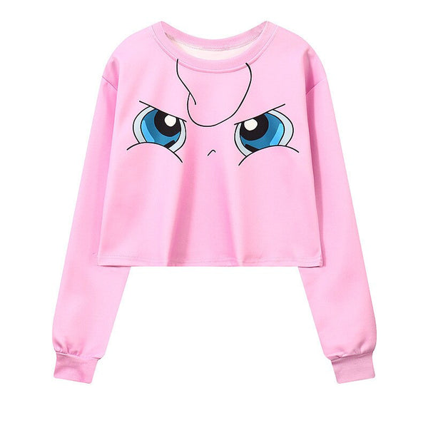 Women Pink Cute Short Sleeve Student  Sweatshirt | Vimost Shop.