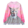 Autumn Winter Harajuku Cat Style Sweatshirt | Vimost Shop.