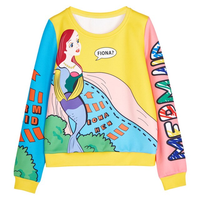 Women Fashion Korean Style Long Sleeve Sweatshirt | Vimost Shop.