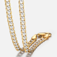 Gold Chain Necklace for Men Women Cuban Link Chains Mens Womens Necklaces Wholesale 2019 Fashion Men's Woman Jewelry | Vimost Shop.