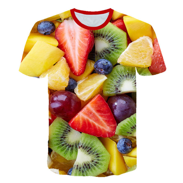 Fruits Food 3D t shirt Men Cans of Beer Printed Hip Hop Crewneck short Sleeve Men/Women t-shirt tee tops Wholesale | Vimost Shop.