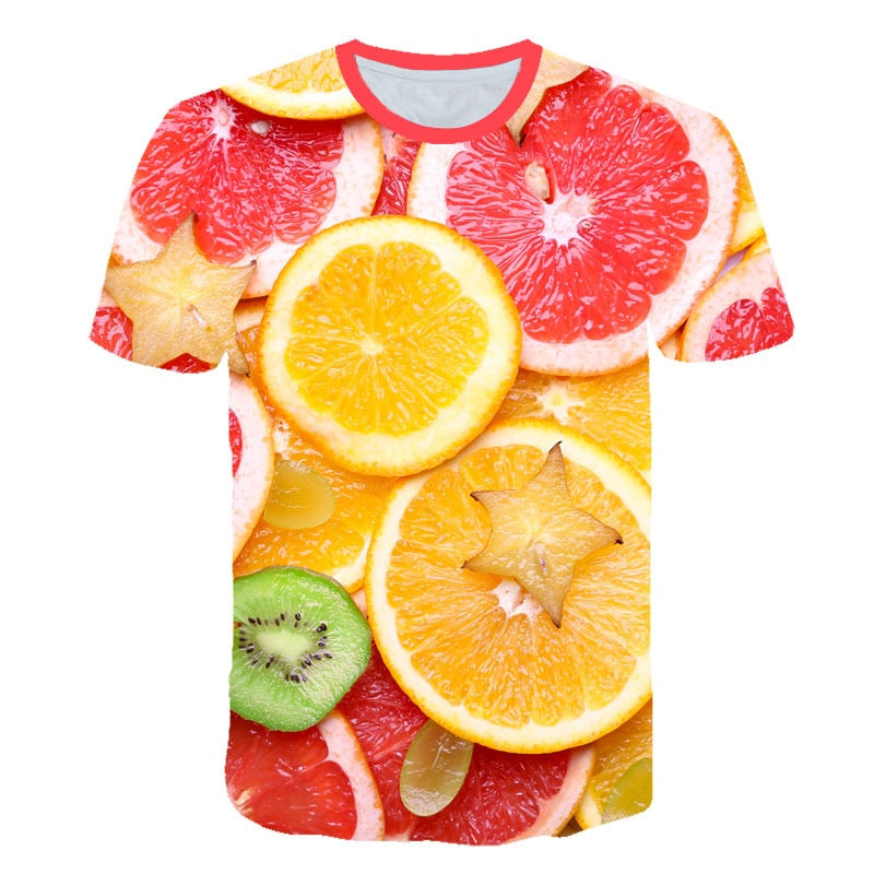 Fruits Food 3D t shirt Men Cans of Beer Printed Hip Hop Crewneck short Sleeve Men/Women t-shirt tee tops Wholesale | Vimost Shop.