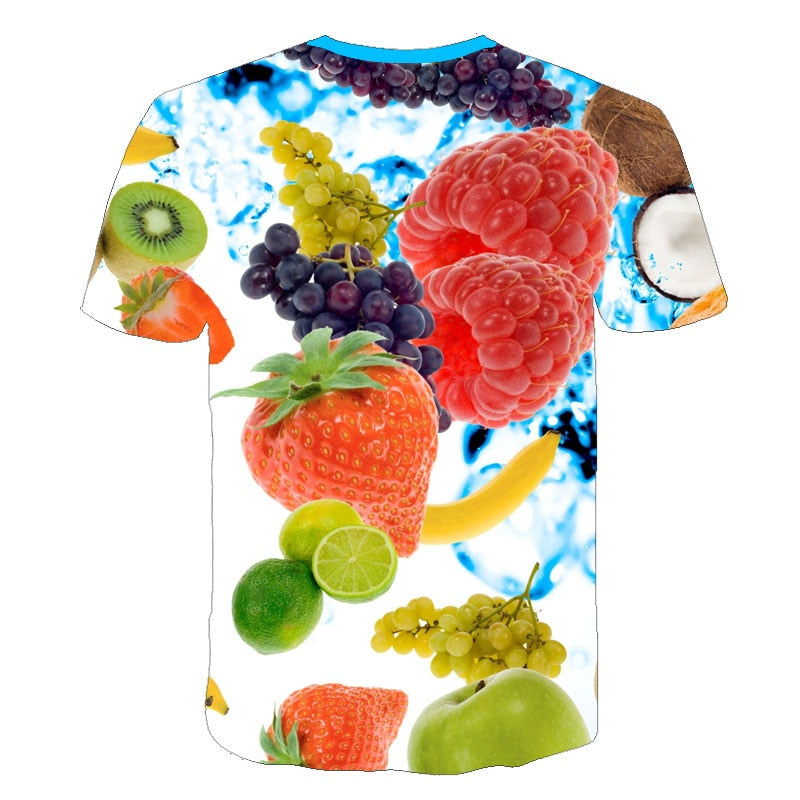 Fruits Food 3D t shirt Men Cans of Beer Printed Hip Hop Crewneck short Sleeve Men/Women t-shirt tee tops Wholesale | Vimost Shop.