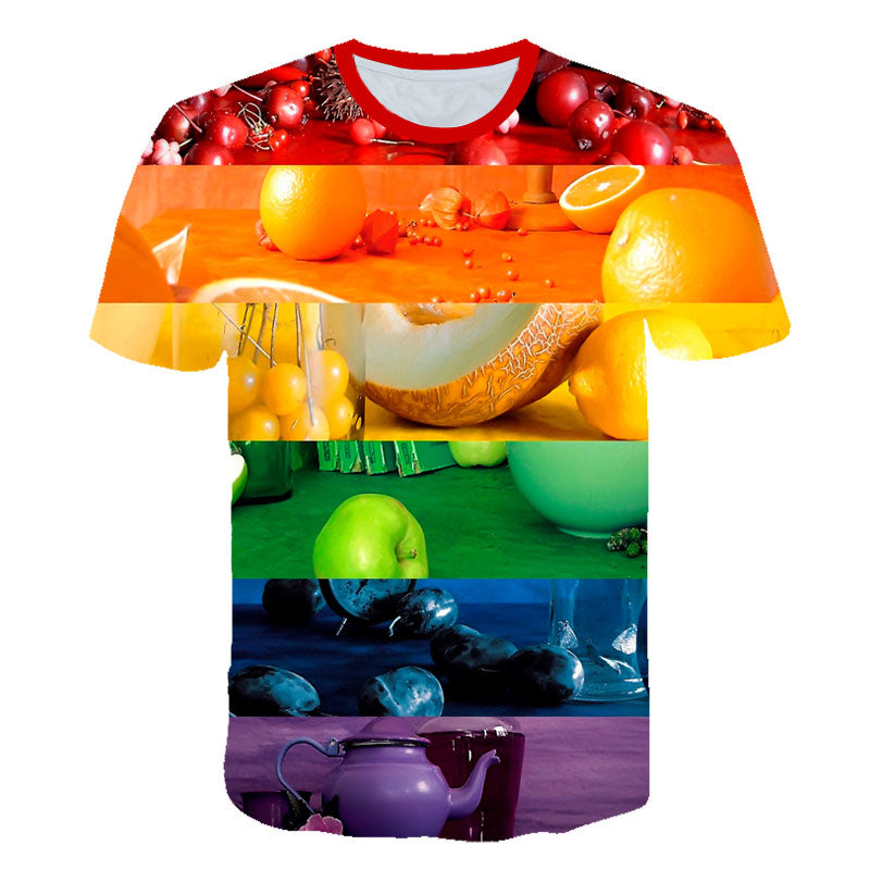 Fruits Food 3D t shirt Men Cans of Beer Printed Hip Hop Crewneck short Sleeve Men/Women t-shirt tee tops Wholesale | Vimost Shop.