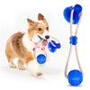 3Pcs Multifunction Pet Molar Bite Dog Toys Rubber Chew Ball Cleaning Teeth Safe Elasticity Soft Puppy Suction Cup Dog Biting Toy | Vimost Shop.