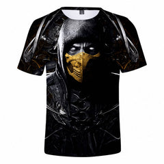 Summer 3D Mortal Kombat 11 T Shirt Men Women Popular T Shirt High Quality Soft Classic Harajuku Mortal Kombat 11 Top
