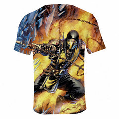 Summer 3D Mortal Kombat 11 T Shirt Men Women Popular T Shirt High Quality Soft Classic Harajuku Mortal Kombat 11 Top | Vimost Shop.