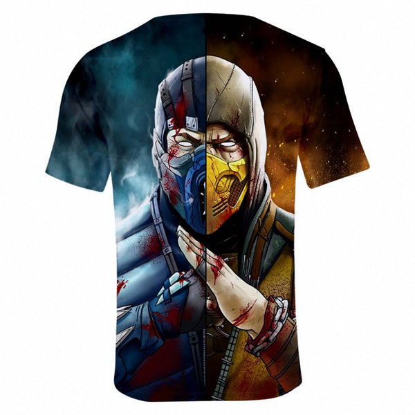 Summer 3D Mortal Kombat 11 T Shirt Men Women Popular T Shirt High Quality Soft Classic Harajuku Mortal Kombat 11 Top | Vimost Shop.