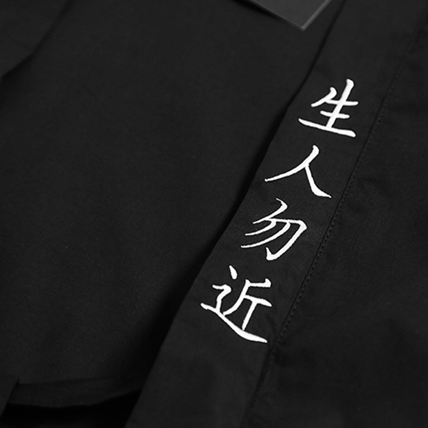 Harajuku Open Stitch Jackets Men Hip Hop Thin Coats Ribbons Japanese Style Male Seven-cent Sleeve Streetwear | Vimost Shop.