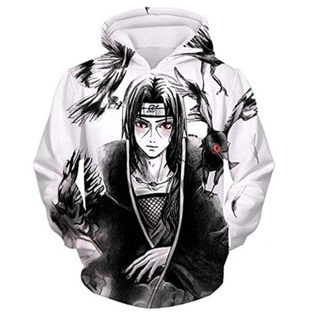 Naruto Series 3D Print Hoodies Men pullovers Anime Sasuke Uchiha Women Hoody Casual Sweatshirt Streetwear Harajuku Coat Tops | Vimost Shop.