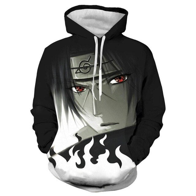 Naruto Series 3D Print Hoodies Men pullovers Anime Sasuke Uchiha Women Hoody Casual Sweatshirt Streetwear Harajuku Coat Tops | Vimost Shop.
