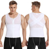 Mens Slimming Body Shaper Gynecomastia Compression Shirts Tummy Control Shapewear Chest Abs Slim Vest Waist Trainer Male Corset | Vimost Shop.