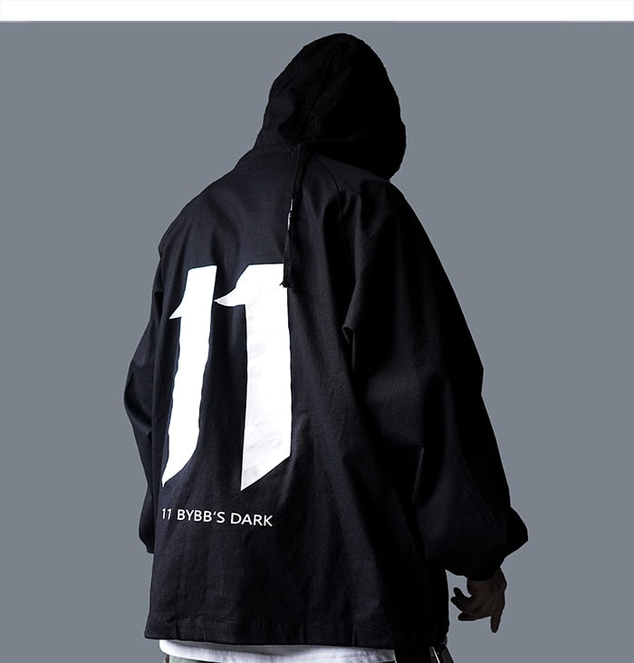 Hip Hop Men Cargo Jackes Letter Printed Autumn Casual Pullover Streetwear Harajuku Multi Pockets Male Coats | Vimost Shop.