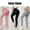 High Waist Gym Candy Color Running Workout Trousers | Vimost Shop.