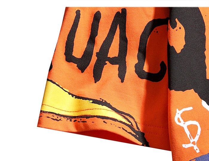 Streetwear T-shirt Men Women Graffiti 3d Print Tops Cotton Harajuku Short Sleeve Skateboard Hip Hop T-shirts | Vimost Shop.