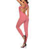Sexy Women's Tracksuit Yoga Pants High Waist Gym Play Suit Push up Slim Sport Backless Top Running Sportswear Soft Jumpsuit | Vimost Shop.