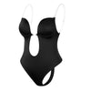 Sexy Underwear Women Body Shaper Bra Deep U Seamless Wedding Waist Trainer Full Slips Dress Cup G-string Bodysuits | Vimost Shop.