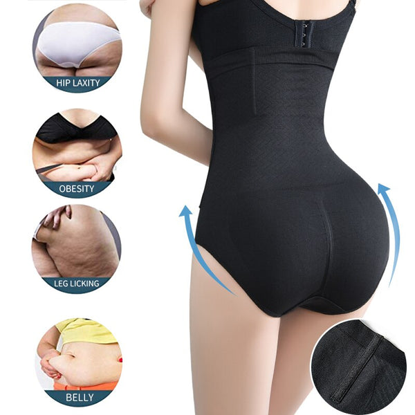 Women's High Waist Shapewear Booty Hip Enhancer Butt Lifter Shaping Panties Invisible Body Shaper Push Up Boyshorts Sexy Briefs | Vimost Shop.