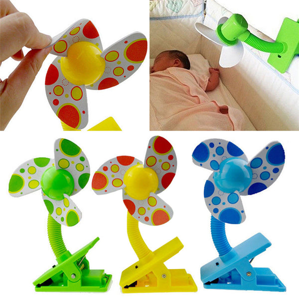 Summer Stroller Fan Portable Baby Sleeping Care Mini Safety USB Fan ---Can Clip On Pushchair /Baby Cots/Strollers/Playpens | Vimost Shop.