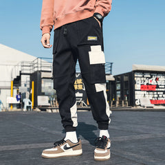 Streetwear Pockets Men's Jogger Pants Hip Hop Sweatpants Joggers Trousers Tactical Mens Pants Cargo Harem Pants Men | Vimost Shop.